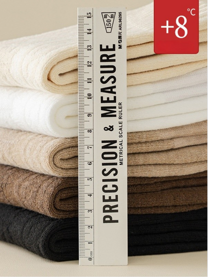 Plush And Thick Towel Socks Twisted Autumn And Winter Style Mid-tube Socks Women's Long Socks Thick Socks Winter Warm Women's Socks