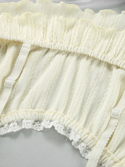 Womens Nightie Lace Two Piece Set SIZE S-XL